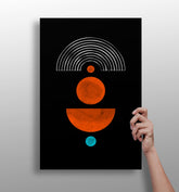 Line Art V1 Aluminum Print.